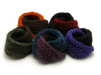 Wool Mobius Bracelets